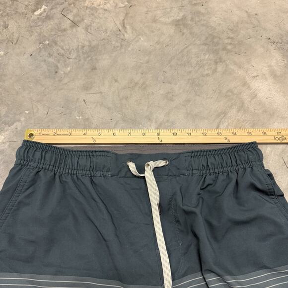 Vuori Shorts Mens Medium Blue Gray 6” Inseam Lined Running Training 4 Stretch - Picture 4 of 9